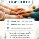 Nuovi orari sportello di ascolto